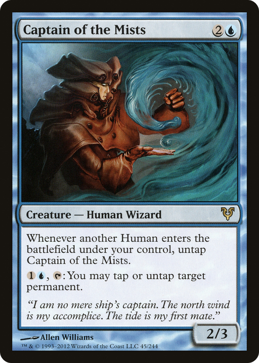 Captain of the Mists (AVR-045) [Avacyn Restored] Foil MTG Single Wizards of the Coast