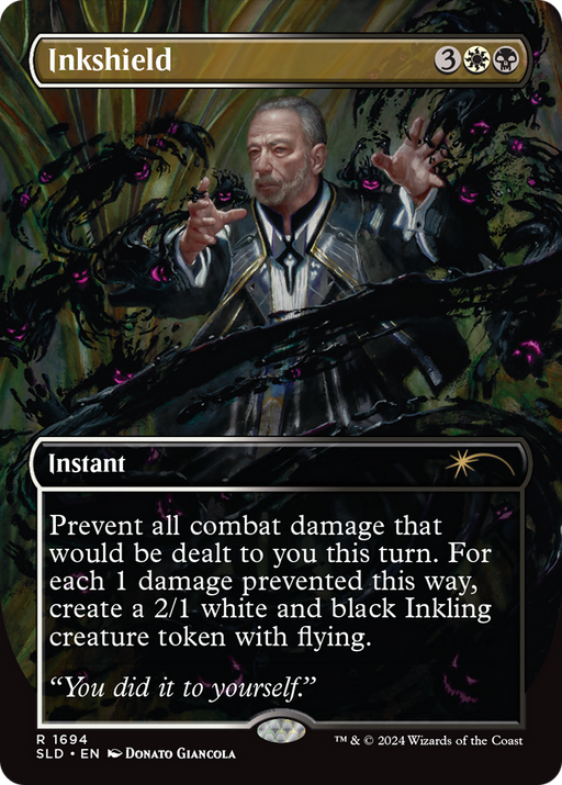 Inkshield (SLD-1694) [Secret Lair] Drop (Borderless) MTG Single Wizards of the Coast