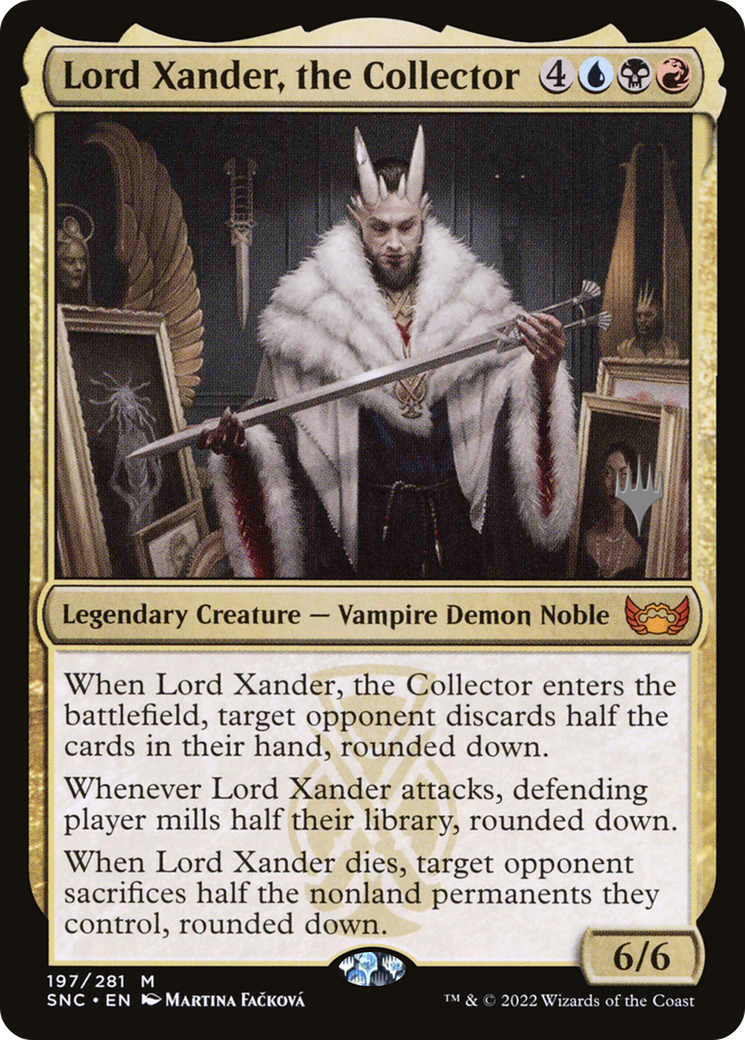Lord Xander, the Collector (PPSNC-197) [Streets of New Capenna Promos] Foil MTG Single Wizards of the Coast