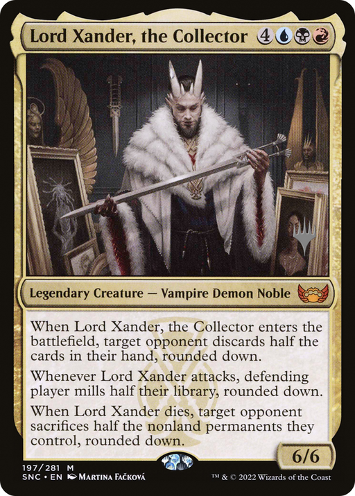 Lord Xander, the Collector (PPSNC-197) [Streets of New Capenna Promos] MTG Single Wizards of the Coast