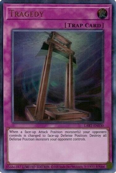 Tragedy [LART-EN030] Ultra Rare Yugioh Single Yu-Gi-Oh!   