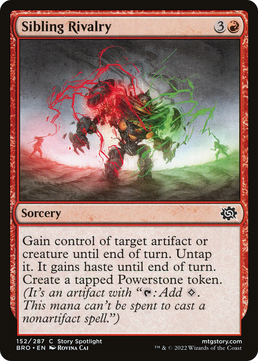 Sibling Rivalry (BRO-152) [The Brothers' War] MTG Single Wizards of the Coast