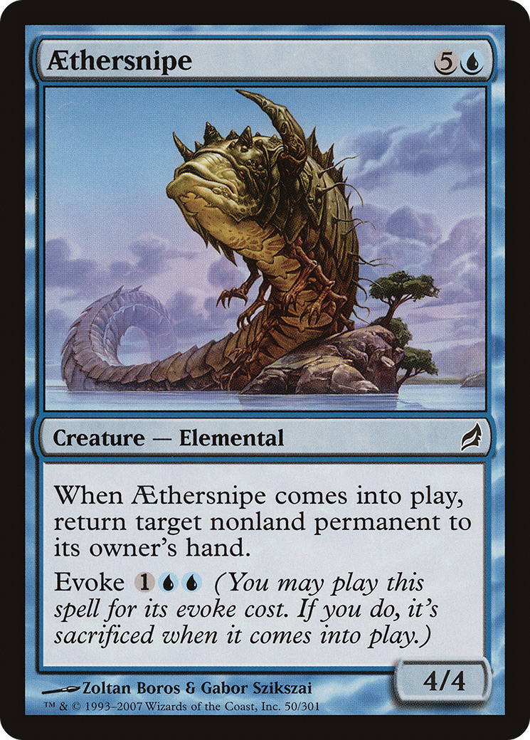 Aethersnipe (LRW-050) [Lorwyn] Foil MTG Single Wizards of the Coast
