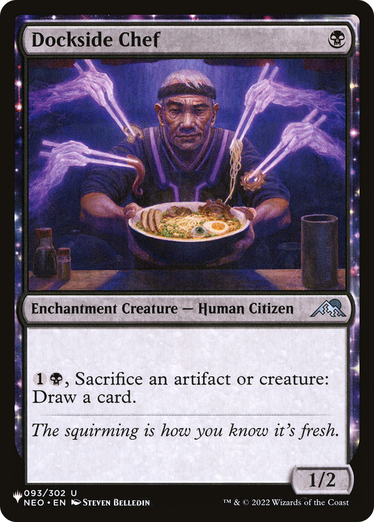 Dockside Chef (LIST-NEO-93) [Mystery Booster] The List MTG Single Wizards of the Coast