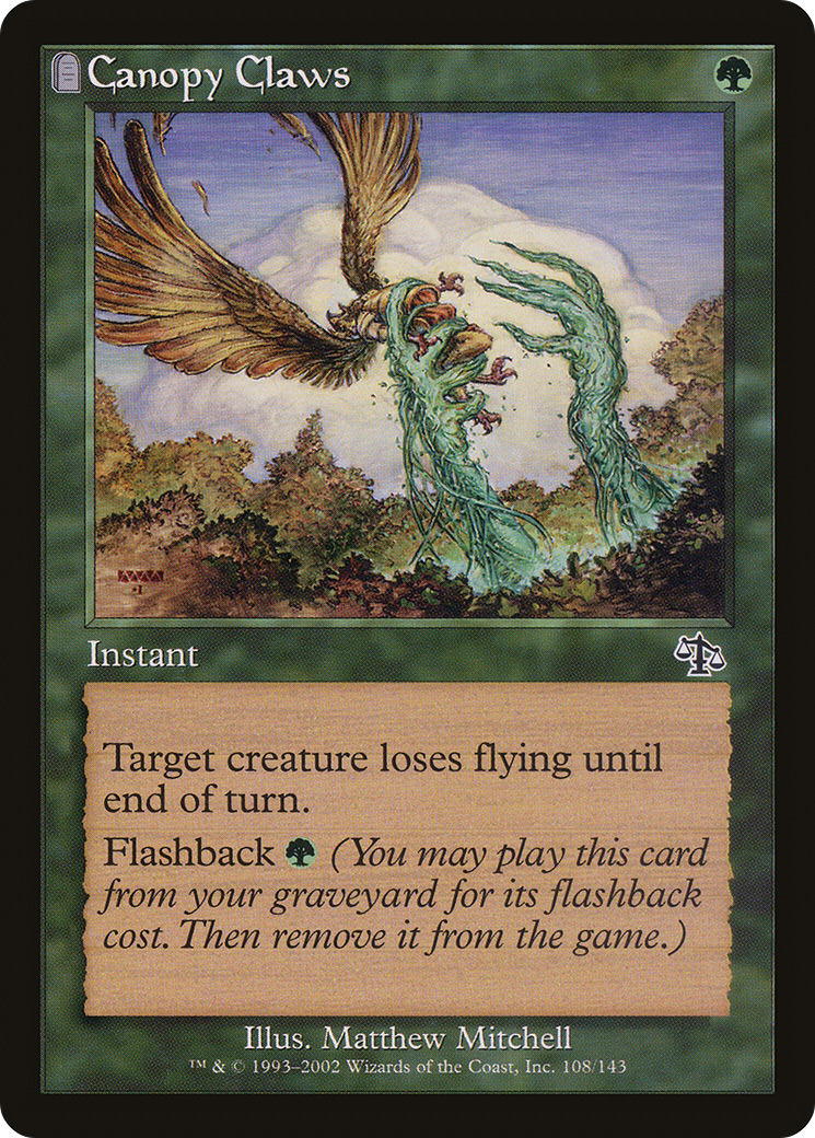 Canopy Claws (JUD-108) [Judgment] Foil MTG Single Wizards of the Coast