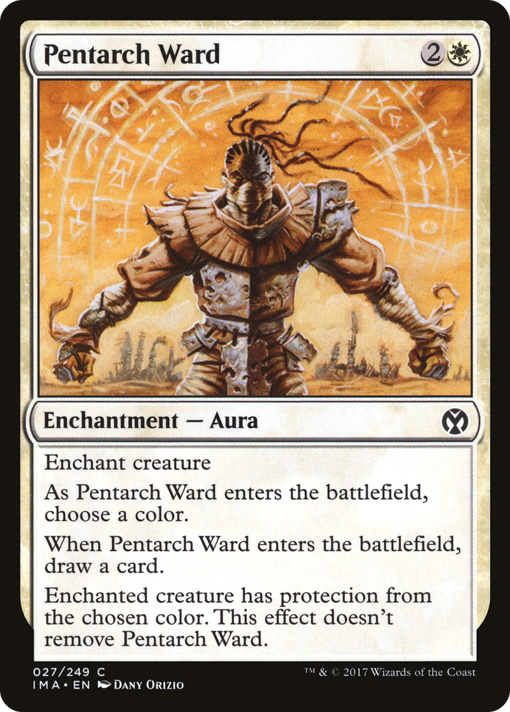 Pentarch Ward (IMA-027) [Iconic Masters] MTG Single Wizards of the Coast