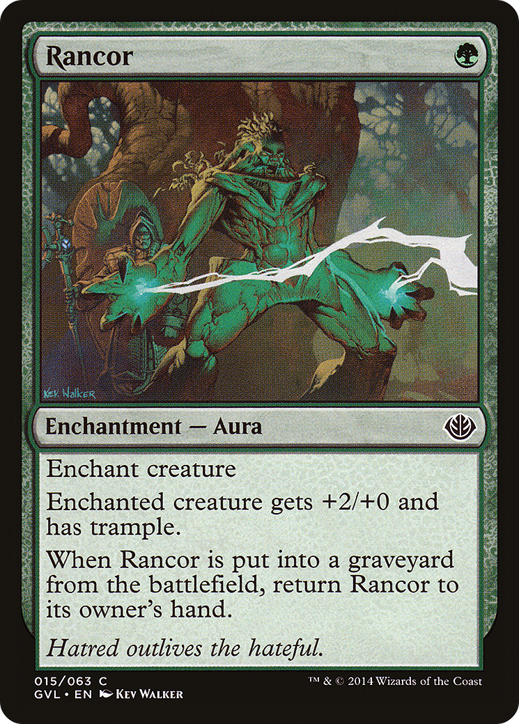 Rancor (DD3-) [Misc] Duel Decks Anthology: Garruk vs. Liliana MTG Single Wizards of the Coast