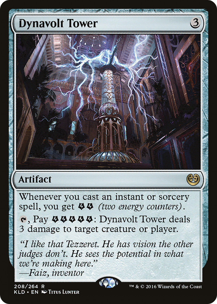 Dynavolt Tower (KLD-208) [Kaladesh] MTG Single Wizards of the Coast
