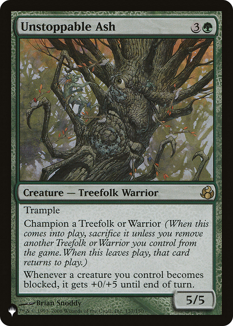 Unstoppable Ash (LIST-137/150) [Mystery Booster] The List MTG Single Wizards of the Coast