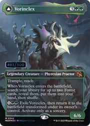 Vorinclex (Serial Numbered) (MOM-342) [March of the Machine] (Borderless) Foil MTG Single Wizards of the Coast