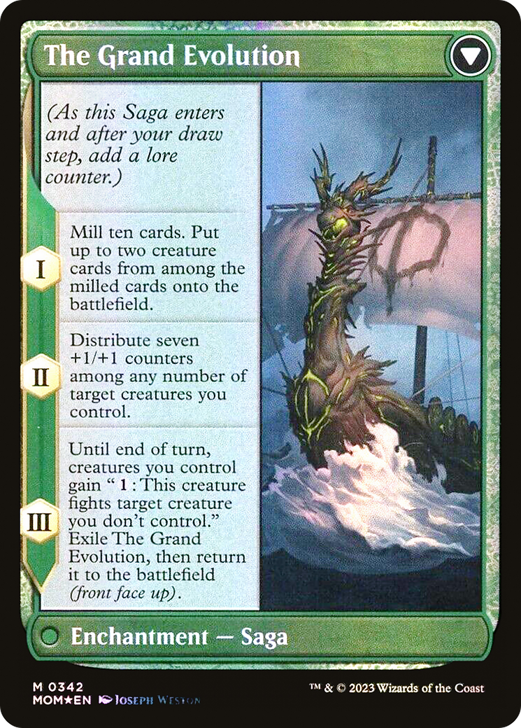 Vorinclex (Serial Numbered) (MOM-342) [March of the Machine] (Borderless) Foil MTG Single Wizards of the Coast