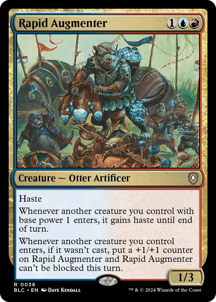 Rapid Augmenter (BLC-038) [Bloomburrow Commander] MTG Single Wizards of the Coast