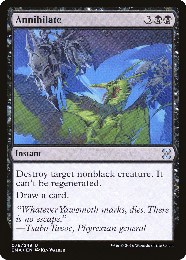 Annihilate (EMA-079) [Eternal Masters] Foil MTG Single Wizards of the Coast