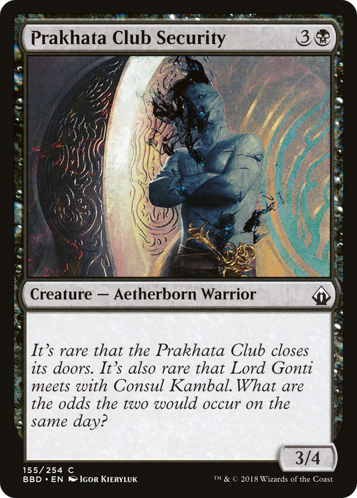 Prakhata Club Security (BBD-155) [Battlebond] MTG Single Wizards of the Coast