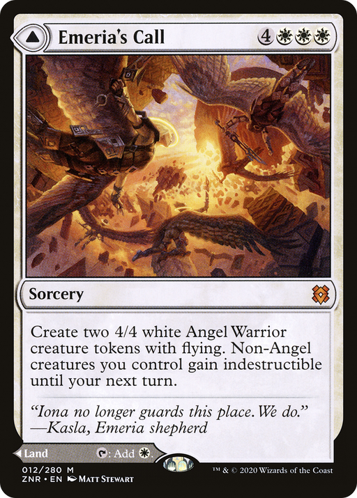 Emeria's Call (ZNR-012) [Zendikar Rising] MTG Single Wizards of the Coast