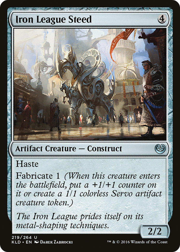 Iron League Steed (KLD-219) [Kaladesh] MTG Single Wizards of the Coast