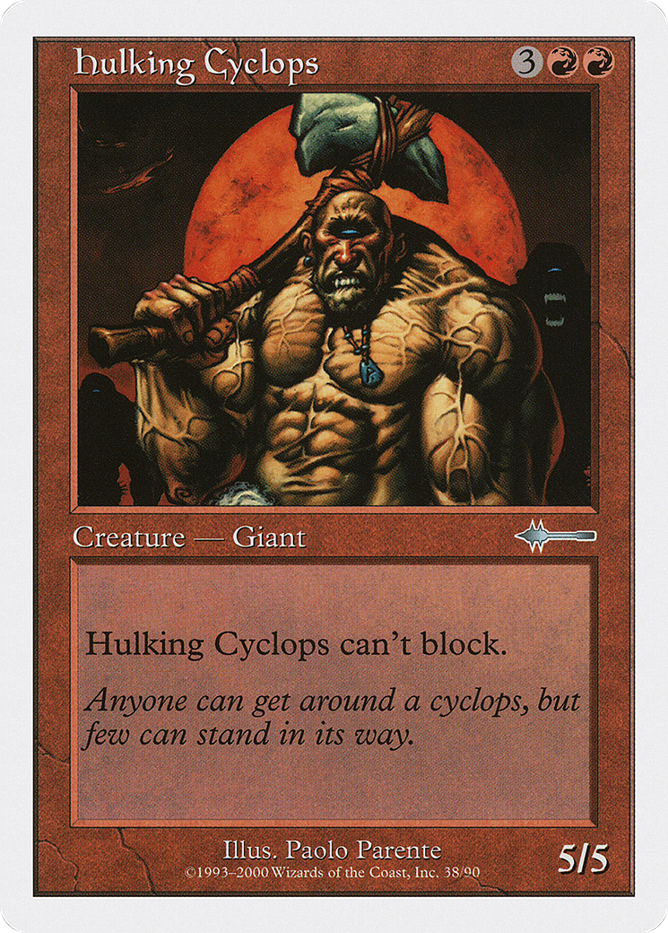 Hulking Cyclops (BTD-038) [Misc] Beatdown Box Set MTG Single Wizards of the Coast