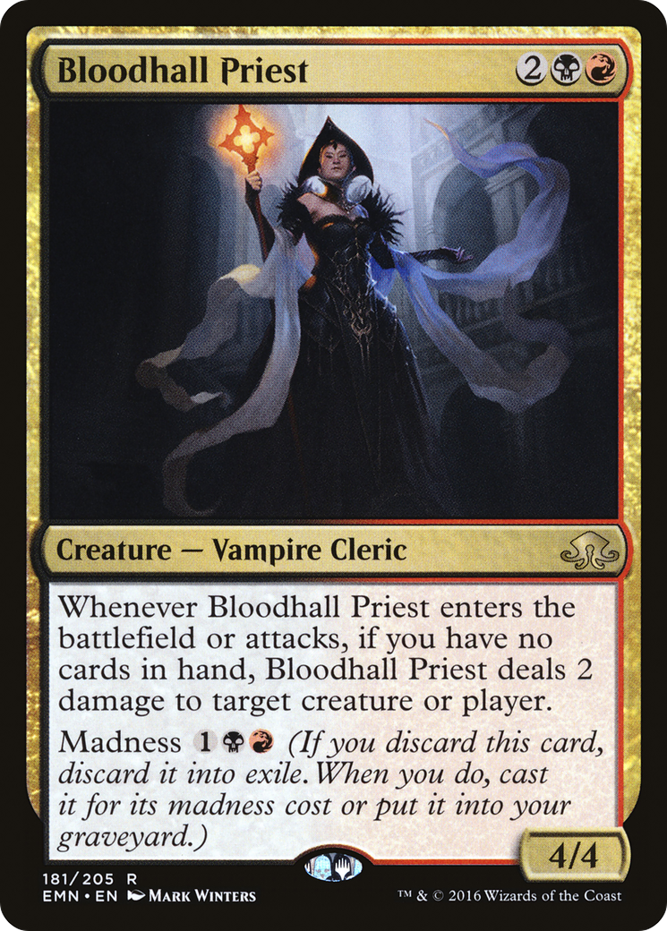 Bloodhall Priest (EMN-181) [Eldritch Moon] Foil MTG Single Wizards of the Coast