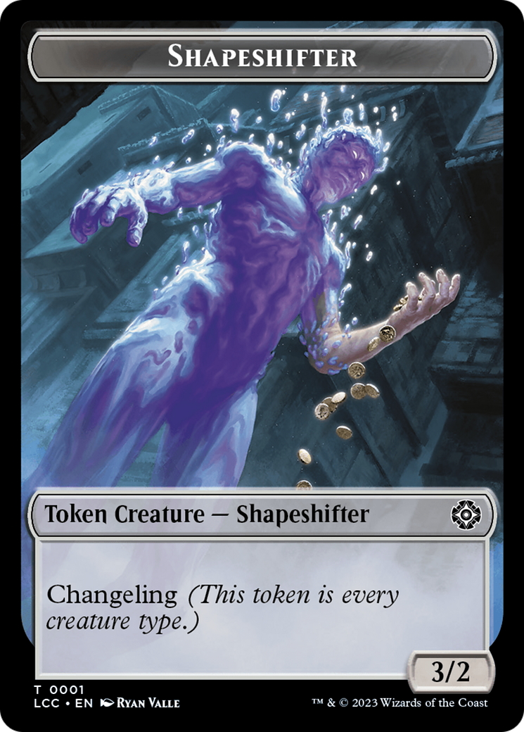 Shapeshifter (TLCC-001) [Tokens] The Lost Caverns of Ixalan Commander Tokens MTG Single Wizards of the Coast