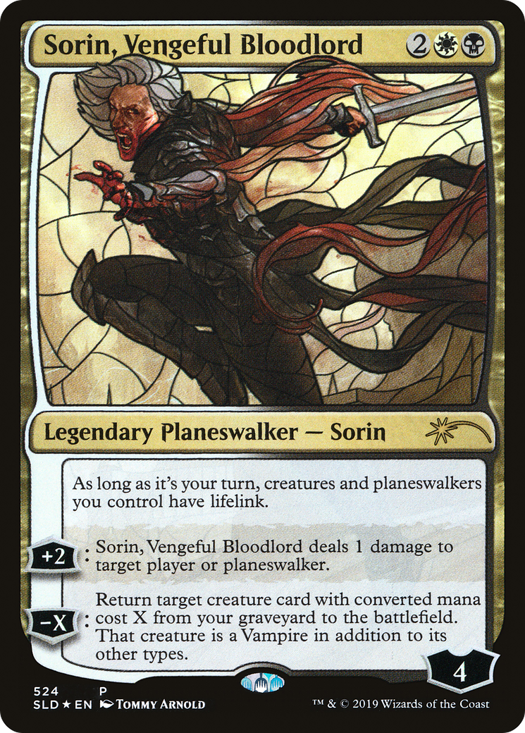 Sorin, Vengeful Bloodlord (SLD-524) [Secret Lair] Drop Foil MTG Single Wizards of the Coast
