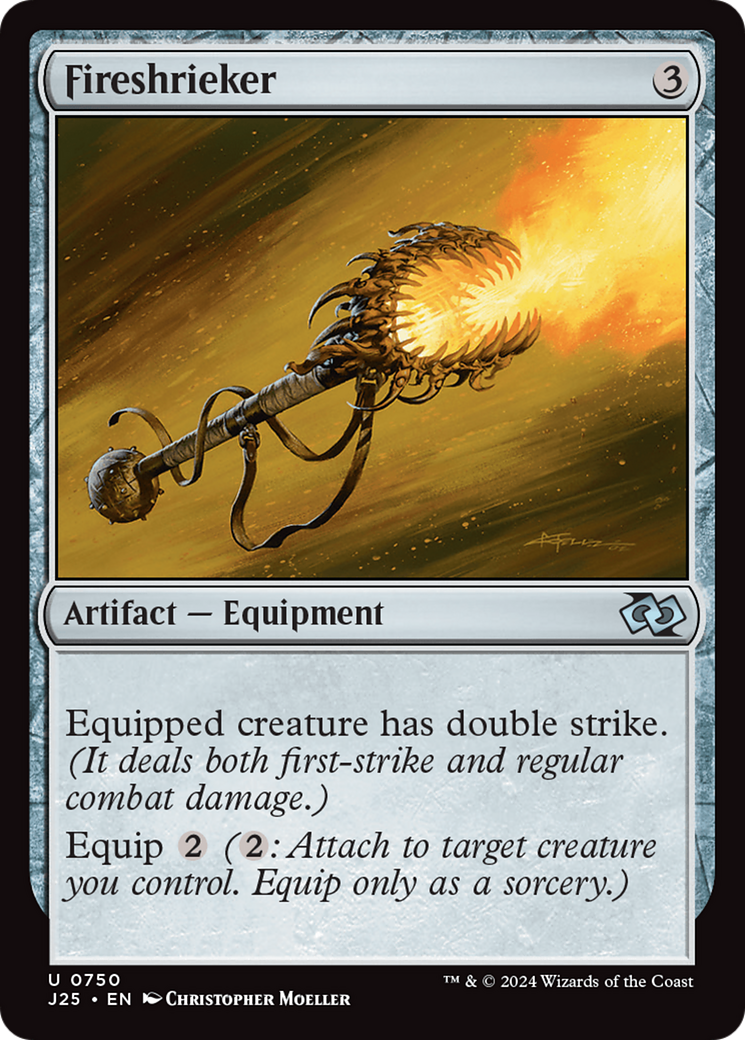 Fireshrieker (J25-750) [Foundations Jumpstart] MTG Single Wizards of the Coast