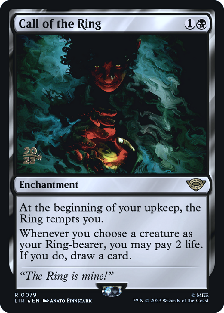 Call of the Ring (PRE-079) [Tales of Middle-earth Promos] Foil MTG Single Wizards of the Coast