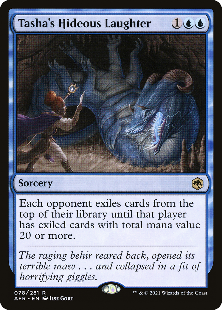 Tasha's Hideous Laughter (AFR-078) [Adventures in the Forgotten Realms] MTG Single Wizards of the Coast
