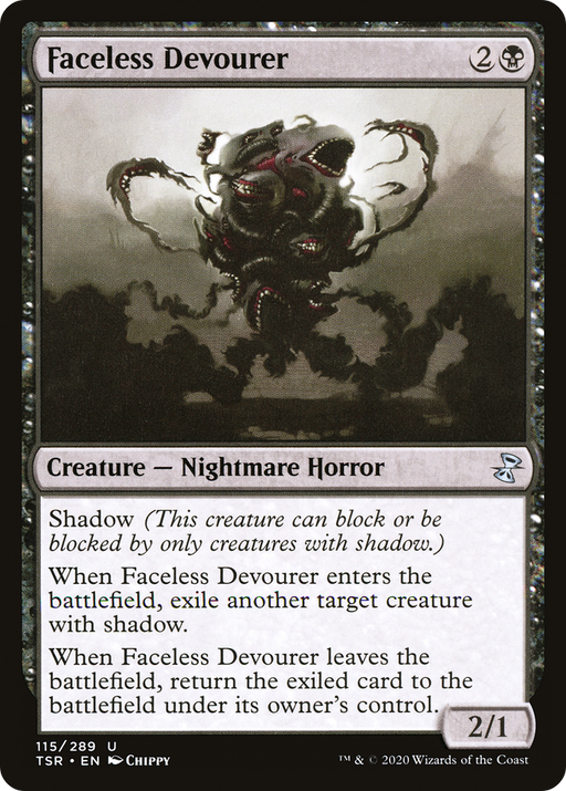 Faceless Devourer (TSR-115) [Time Spiral Remastered] MTG Single Wizards of the Coast
