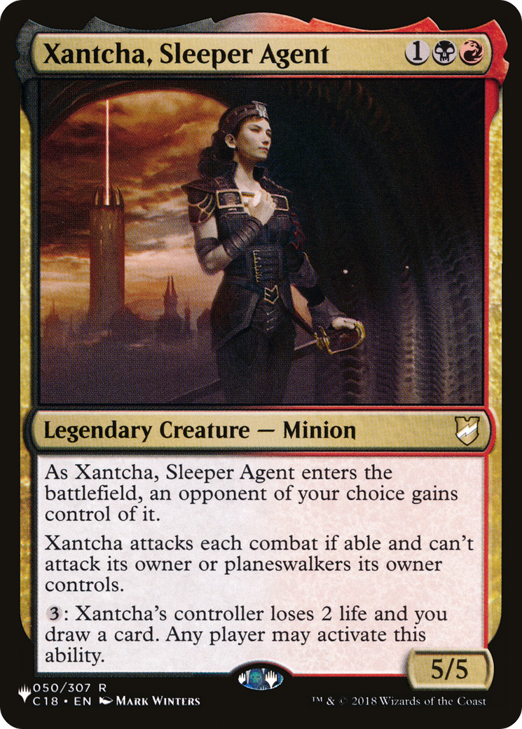 Xantcha, Sleeper Agent (LIST-C18-50) [The List] MTG Single Magic: The Gathering
