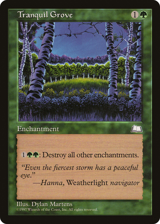 Tranquil Grove (WTH-142) [Weatherlight] MTG Single Wizards of the Coast
