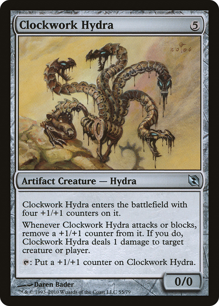 Clockwork Hydra (DDF-055) [Misc] Duel Decks: Elspeth vs. Tezzeret MTG Single Wizards of the Coast