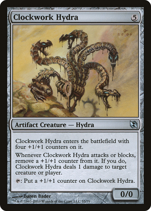 Clockwork Hydra (DDF-055) [Misc] Duel Decks: Elspeth vs. Tezzeret MTG Single Wizards of the Coast