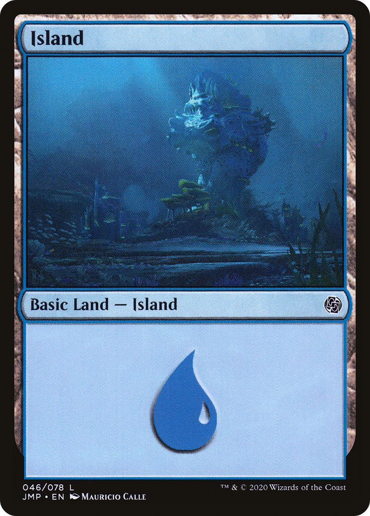 Island (46) (JMP-046) [Jumpstart] MTG Single Wizards of the Coast