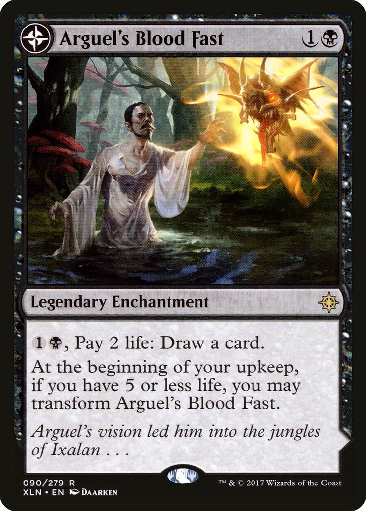 Arguel's Blood Fast // Temple of Aclazotz [Ixalan] MTG Single Magic: The Gathering