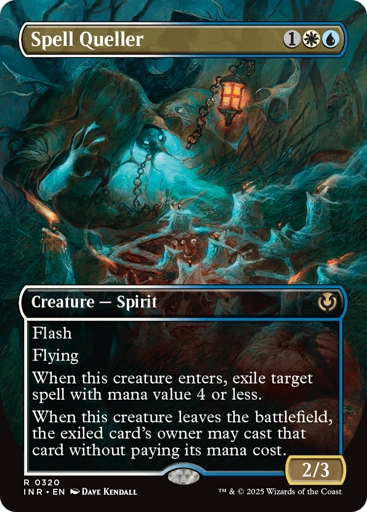 Spell Queller (INR-320) [Innistrad Remastered] (Borderless) Foil MTG Single Wizards of the Coast