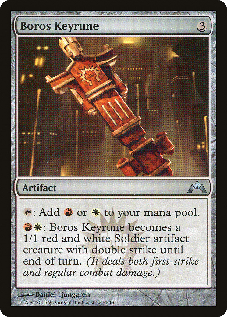 Boros Keyrune (GTC-227) [Gatecrash] MTG Single Wizards of the Coast