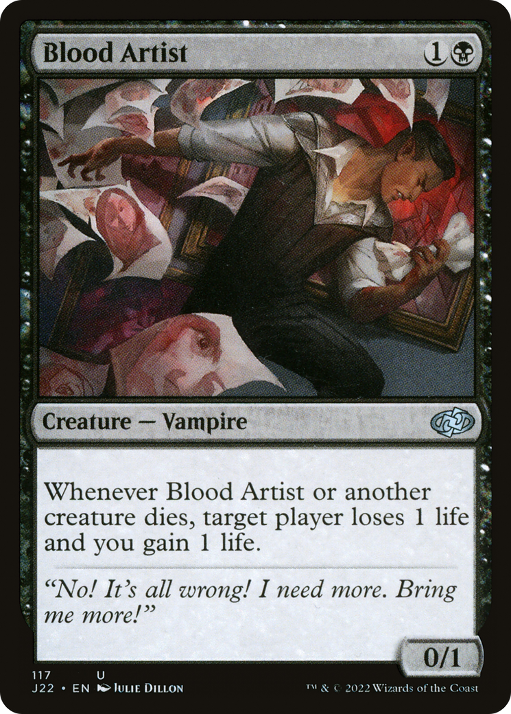 Blood Artist (J22-117) [Jumpstart 2022] MTG Single Wizards of the Coast