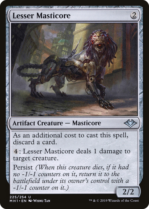 Lesser Masticore (MH1-225) [Modern Horizons] MTG Single Modern Horizons