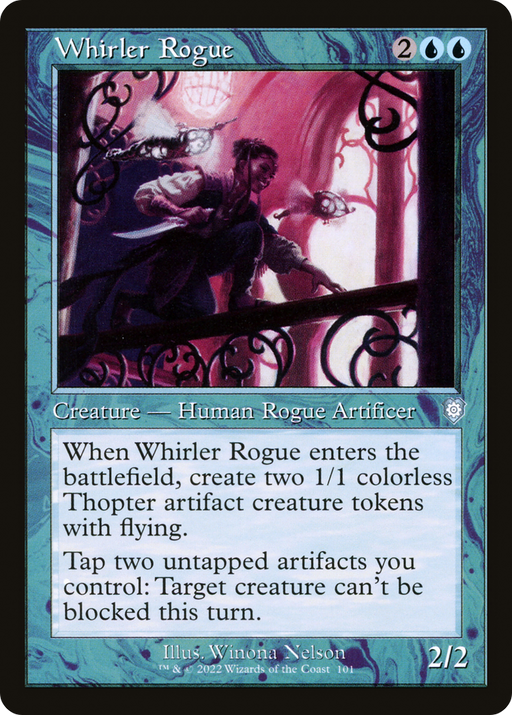 Whirler Rogue (BRC-101) [The Brothers' War Commander] MTG Single Wizards of the Coast