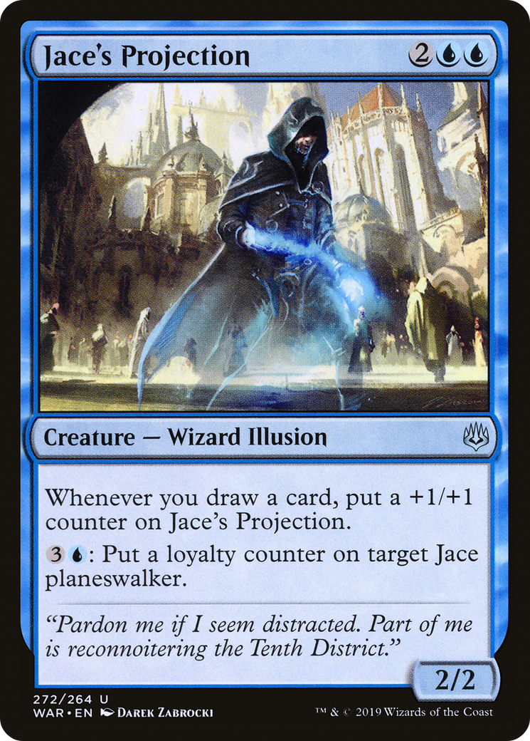 Jace's Projection (WAR-272) [War of the Spark] MTG Single Wizards of the Coast