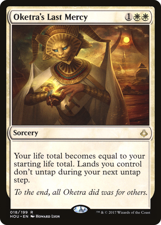 Oketra's Last Mercy (HOU-018) [Hour of Devastation] MTG Single Wizards of the Coast
