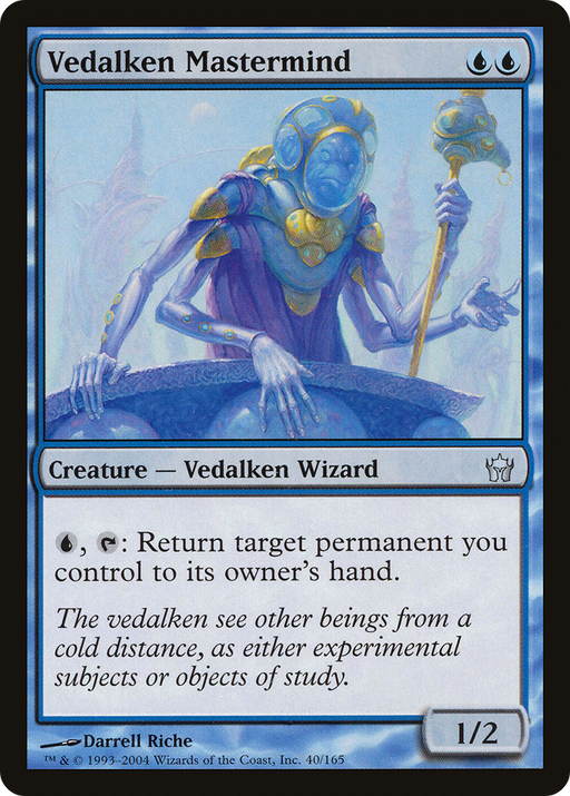 Vedalken Mastermind (5DN-040) [Fifth Dawn] MTG Single Wizards of the Coast