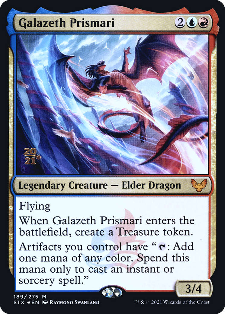 Galazeth Prismari (PRE-189) [Strixhaven: School of Mages Promos] Foil MTG Single Wizards of the Coast