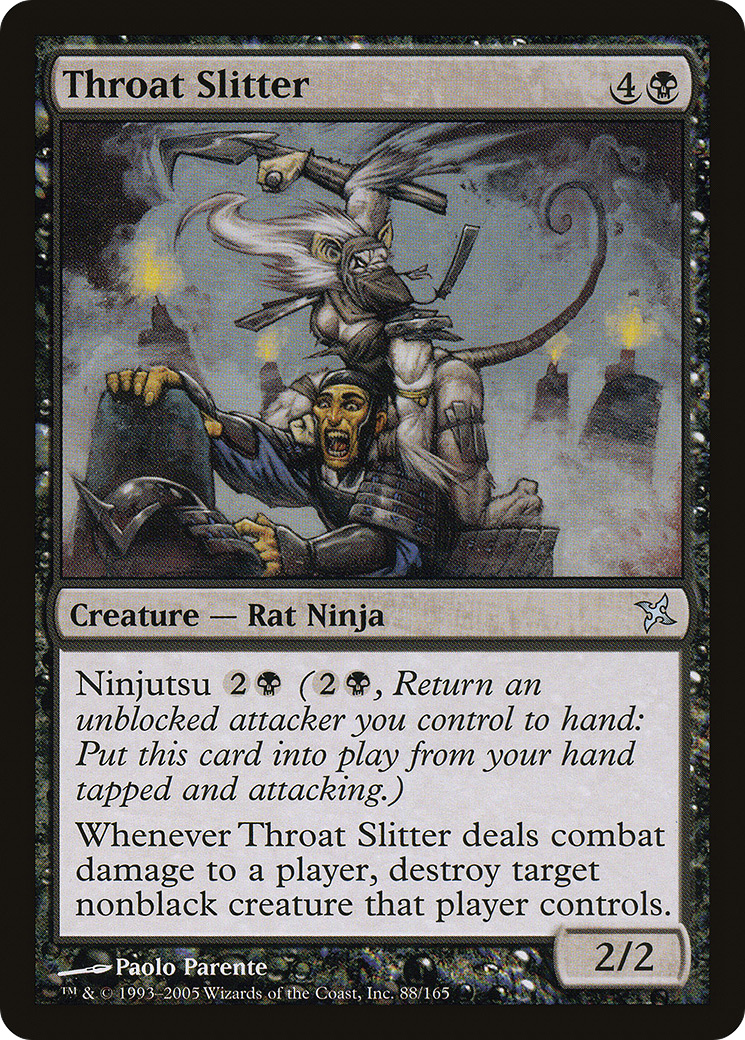 Throat Slitter (BOK-088) [Betrayers of Kamigawa] MTG Single Wizards of the Coast