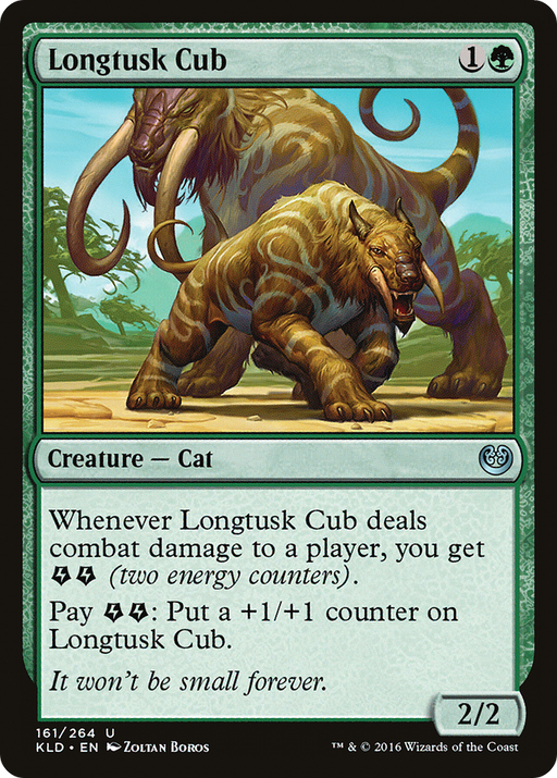 Longtusk Cub (KLD-161) [Kaladesh] MTG Single Wizards of the Coast