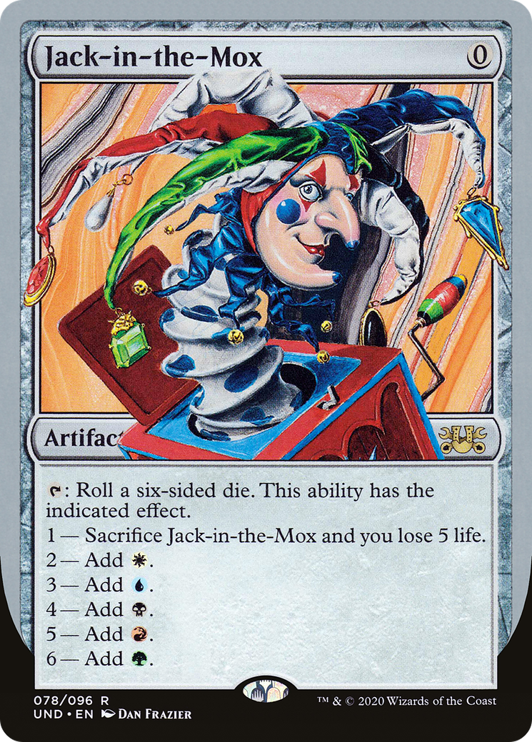 Jack-in-the-Mox (UND-078) [Unsanctioned] MTG Single Wizards of the Coast