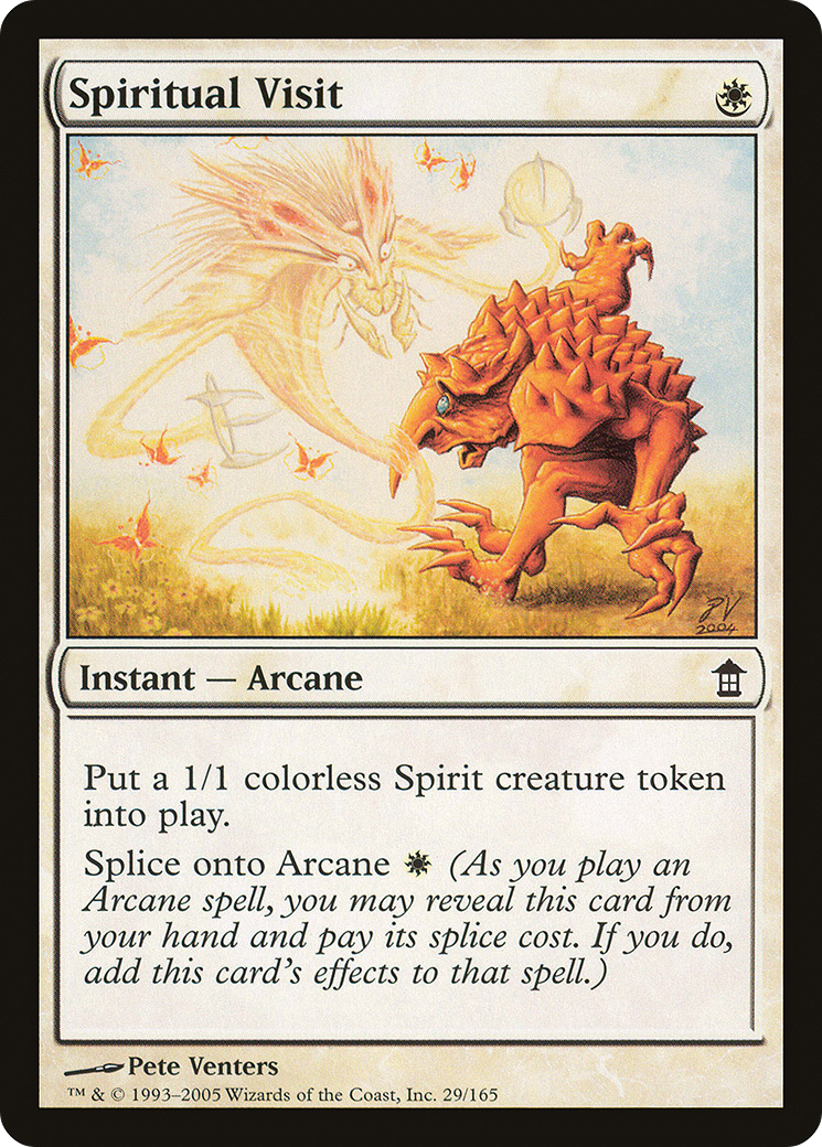 Spiritual Visit (SOK-029) [Saviors of Kamigawa] MTG Single Wizards of the Coast