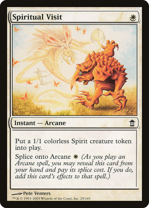 Spiritual Visit (SOK-029) [Saviors of Kamigawa] MTG Single Wizards of the Coast