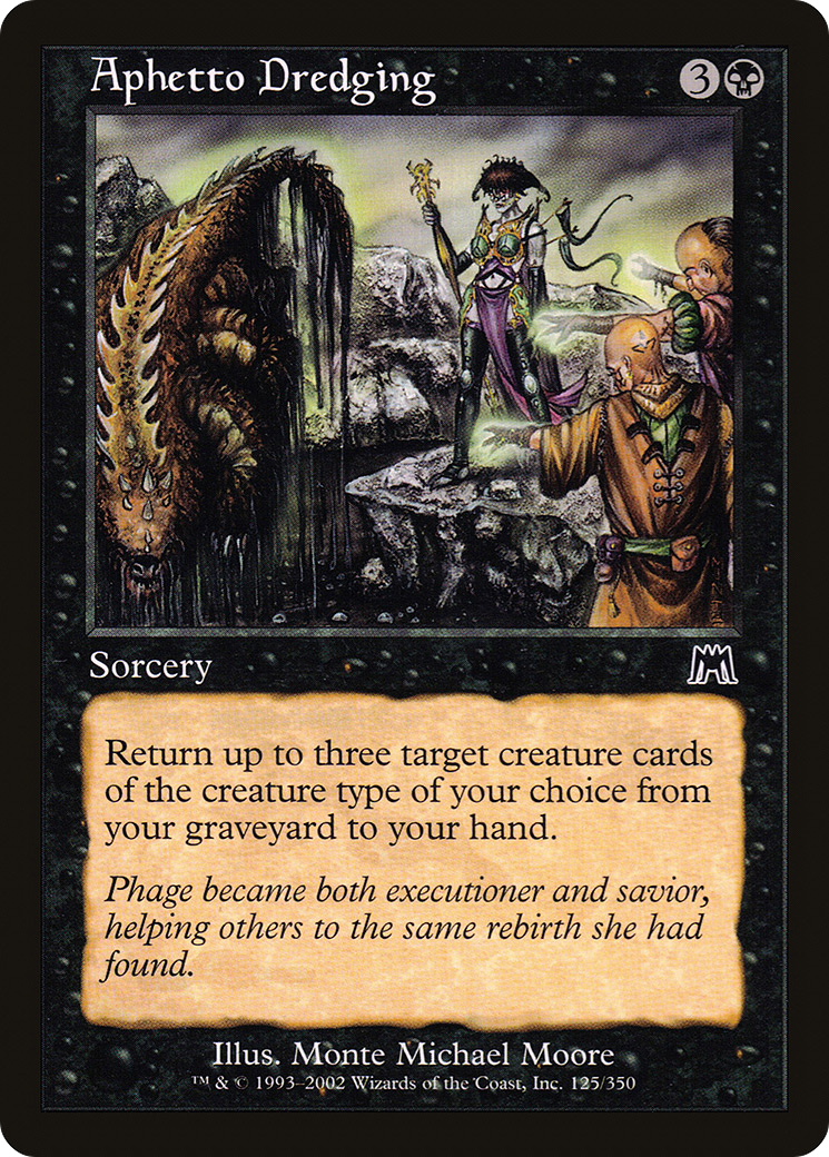Aphetto Dredging (ONS-125) [Onslaught] Foil MTG Single Wizards of the Coast