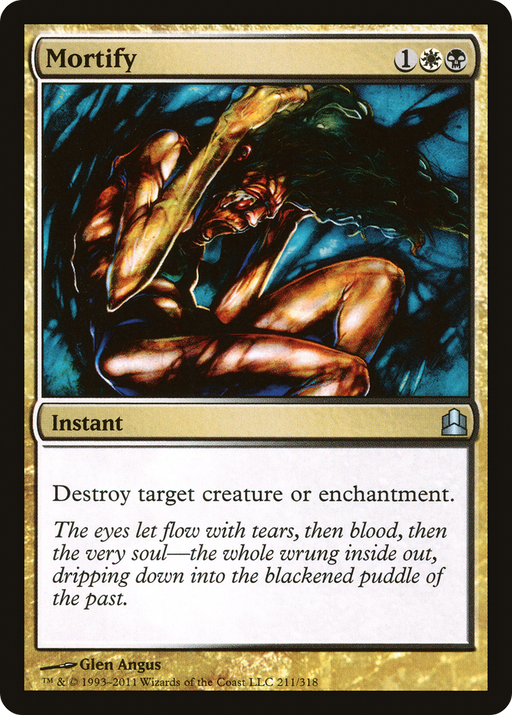 Mortify (CMD-211) [Commander 2011] MTG Single Wizards of the Coast